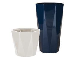 Diamond planter collection