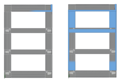 Live divider irrigation system